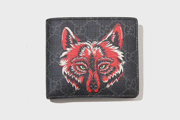  GUCCI グッチ GG SUPREME GGスプリーム ウルフヘッド 二つ折り 財布 ウォレット 451268 91MAN 9789(二つ折り財布（小銭入れあり）)｜売買されたオークション情報、yahooの商品情報をアーカイブ公開 - オ 二つ折り財布（小銭入れあり）