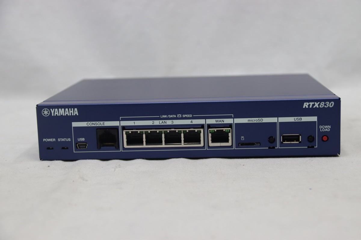 YAMAHA ルーター RTX830 RTX830 特長 | USB 既存ネットワークと新規