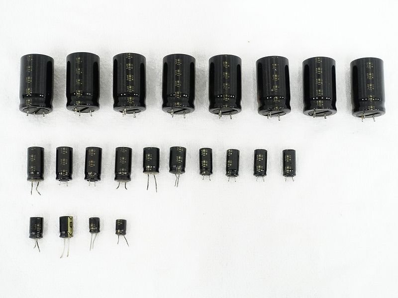 □□Rubycon BLACK GATE 16V4700μF/25V100μF/25V220μF 他 電解