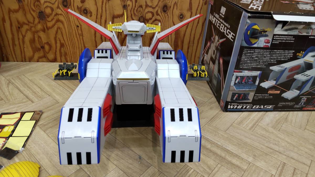 【格安，最新作】 WB 1/400 SCV-70 ガンダム ホワイトベース 現状渡し(機動戦士ガンダム)｜売買されたオークション情報、yahooの商品情報をアーカイブ公開 - オークファン 機動戦士ガンダム