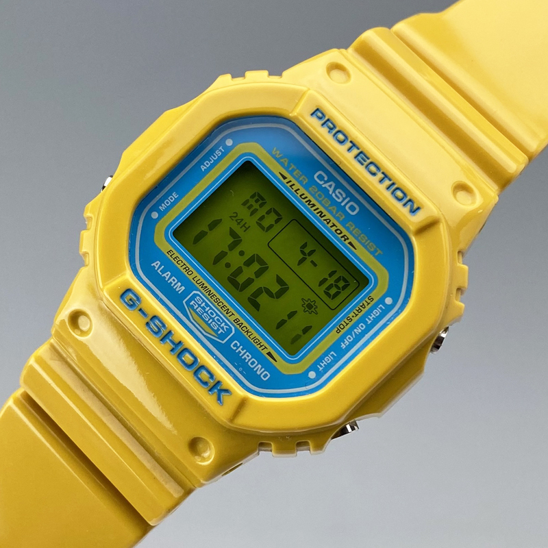 CASIO G-SHOCK DW-5600CS-9JF Crazy Colors Yellow クレイジーカラーズ