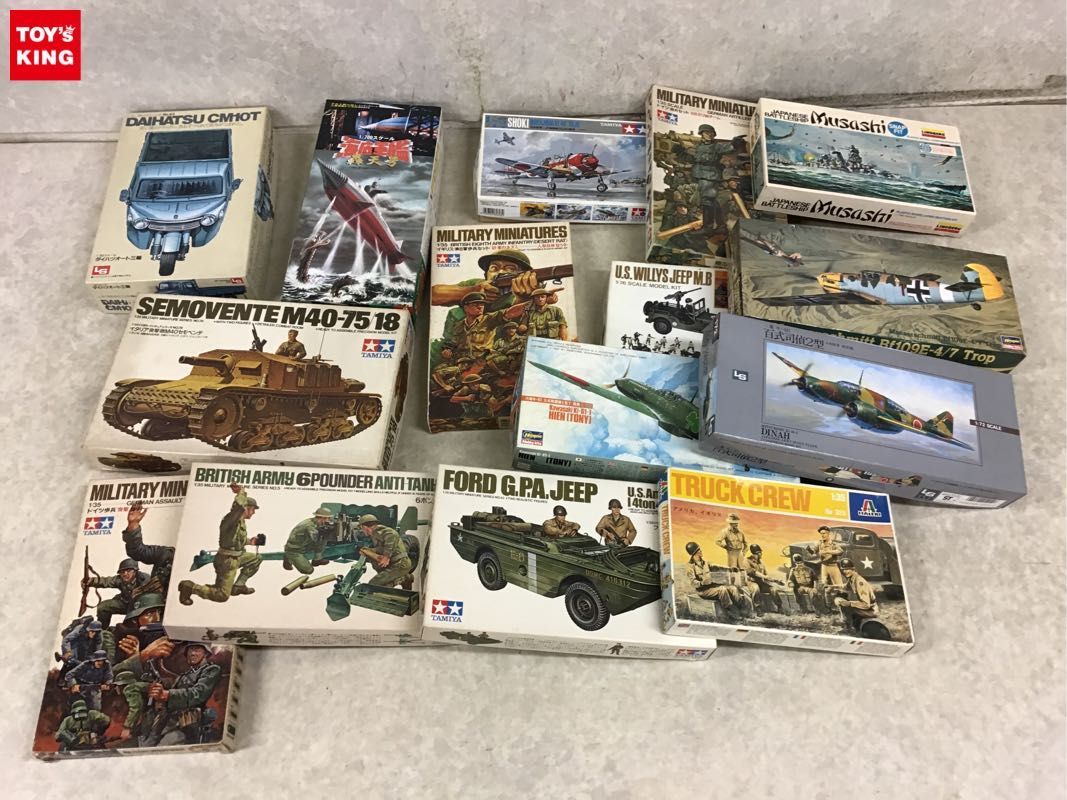 低価，SALE 1円 同梱不可 ジャンク 1/72等 メッサーシュミット Bf109E-4/7 Trop フォードG.P.A.水陸両用車 シープ 他(その他)｜売買されたオークション情報、yahooの商品情報をアーカイブ公開 - オークファン その他