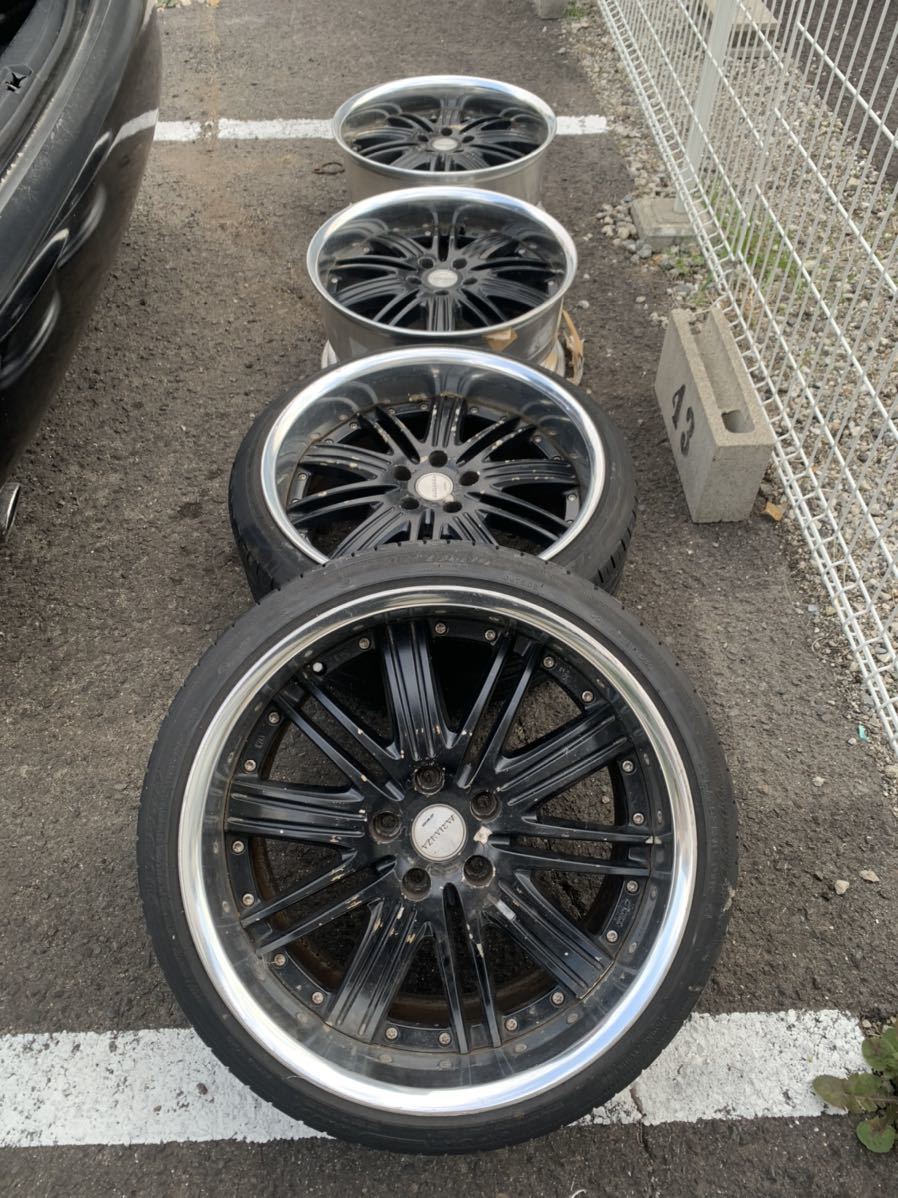 19インチ ホイールセット work ワーク ヴァリアンツァ 19インチ 9j 10j 