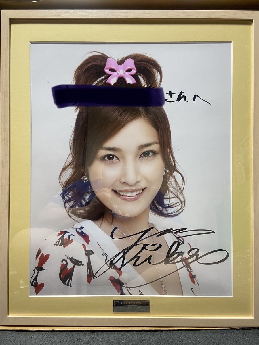 ハロプロ ファンクラブ限定 モーニング娘。 石川梨華 直筆サイン入り