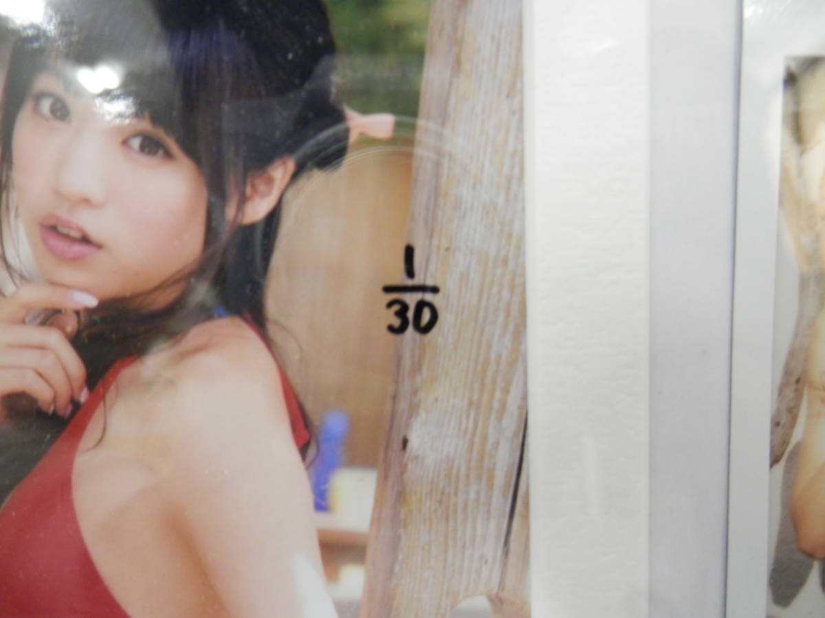 志田友美 フォトフレーム チェキ 赤ビキニ 志田友美～なんたって18
