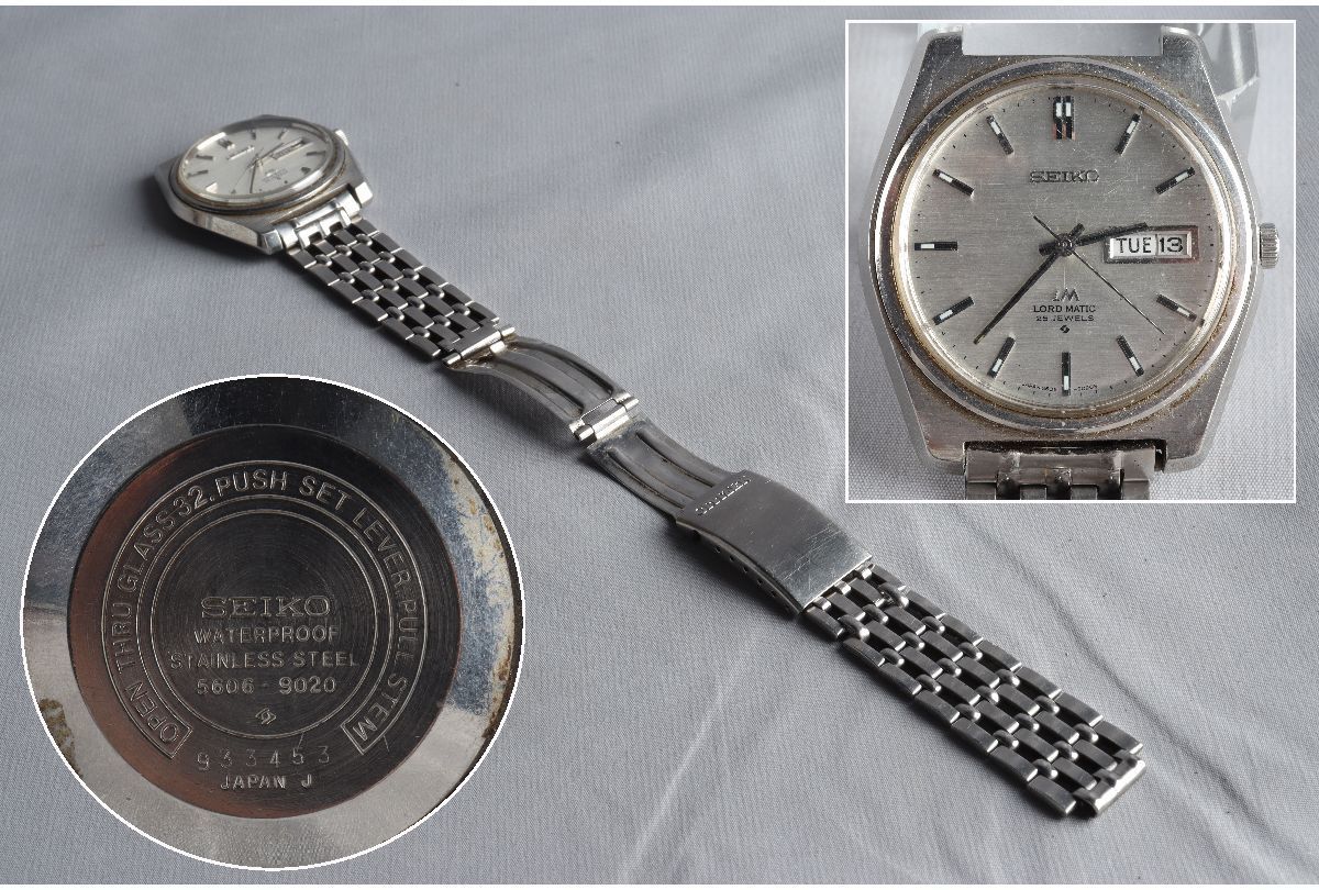 URA]SEIKO(セイコー)/LMロードマチック5606-9020/自動巻/稼働品/9-4  