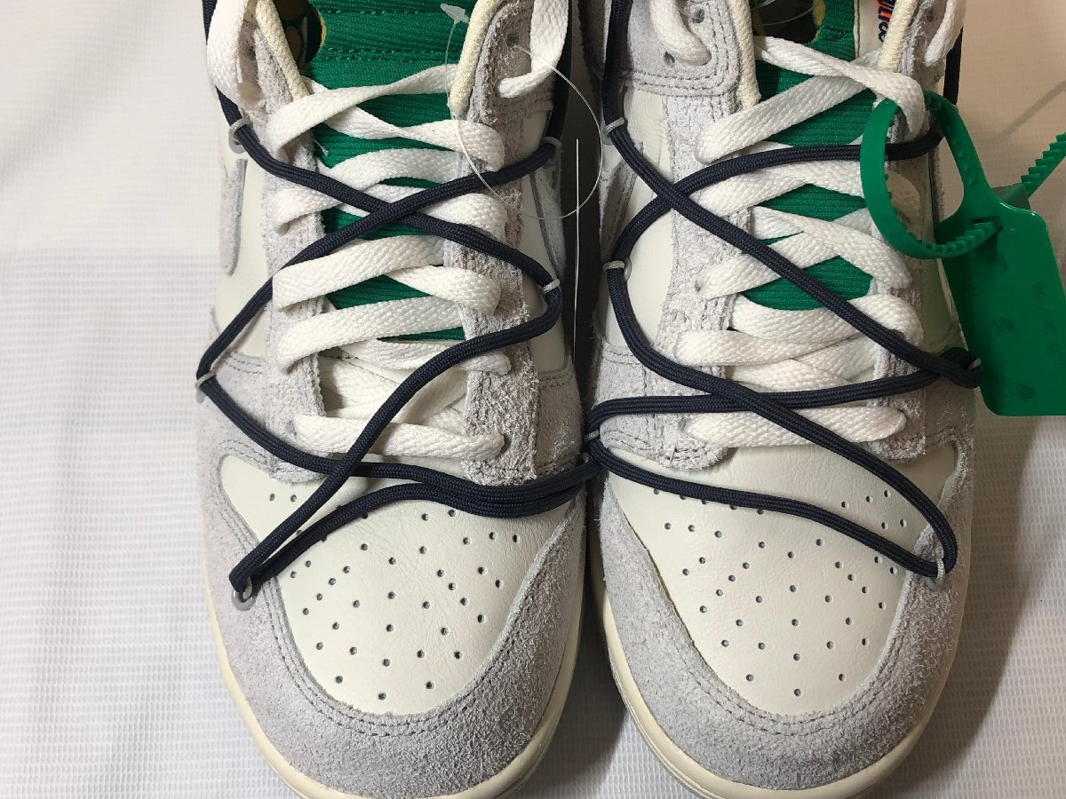 OFF-WHITE NIKE DUNK LOW 1 OF 50 20 DJ0950115 サイズ:27.5cm オフ 