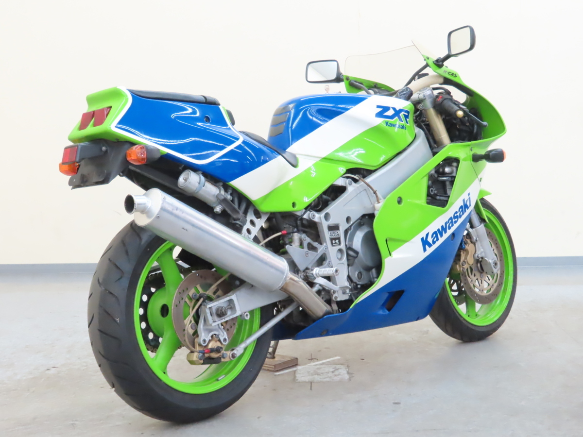 特定出品 カワサキ Zxr400 可動確認済 ローン可 フルカウル 外装良好 Zx400h 400cc 4気筒 ライムグリーン Kawasaki 251cc 400cc 売買されたオークション情報 Yahooの商品情報をアーカイブ公開 オークファン Aucfan Com