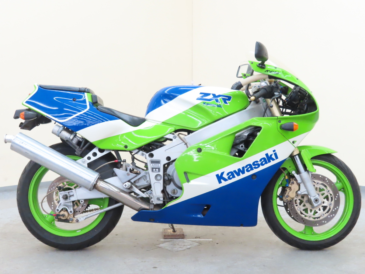 特定出品 カワサキ Zxr400 可動確認済 ローン可 フルカウル 外装良好 Zx400h 400cc 4気筒 ライムグリーン Kawasaki 251cc 400cc 売買されたオークション情報 Yahooの商品情報をアーカイブ公開 オークファン Aucfan Com
