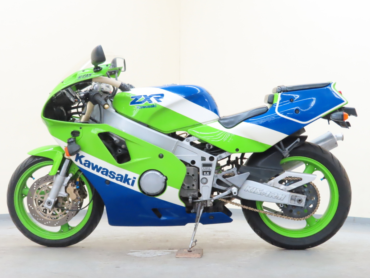 特定出品 カワサキ Zxr400 可動確認済 ローン可 フルカウル 外装良好 Zx400h 400cc 4気筒 ライムグリーン Kawasaki 251cc 400cc 売買されたオークション情報 Yahooの商品情報をアーカイブ公開 オークファン Aucfan Com