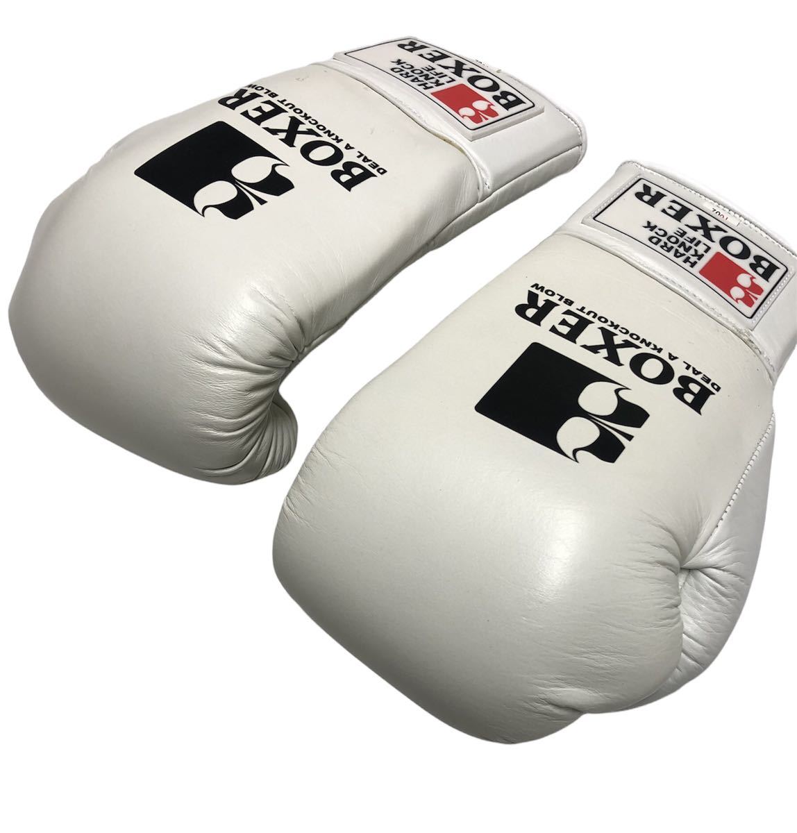 中古】ISAMI BOXER ボクシンググローブ 白 10オンス ISAMI BOXER