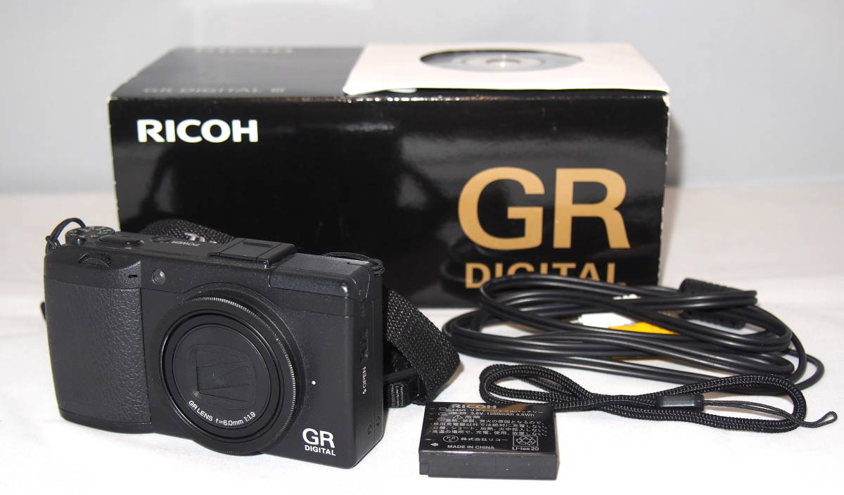 ☆動作良品☆ リコー RICOH GR DIGITAL Ⅲ 元箱付 GR RICOH DIGITAL SD