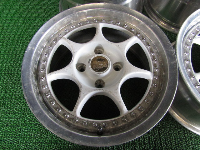 エンケイ レーシングS 7j・8j/+32 中古 シルビアローレル180SX