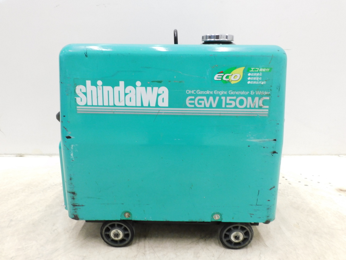 新ダイワ | 発電機 EGW190M-I 防音型 溶接機 ☆1000円スタート売切り 