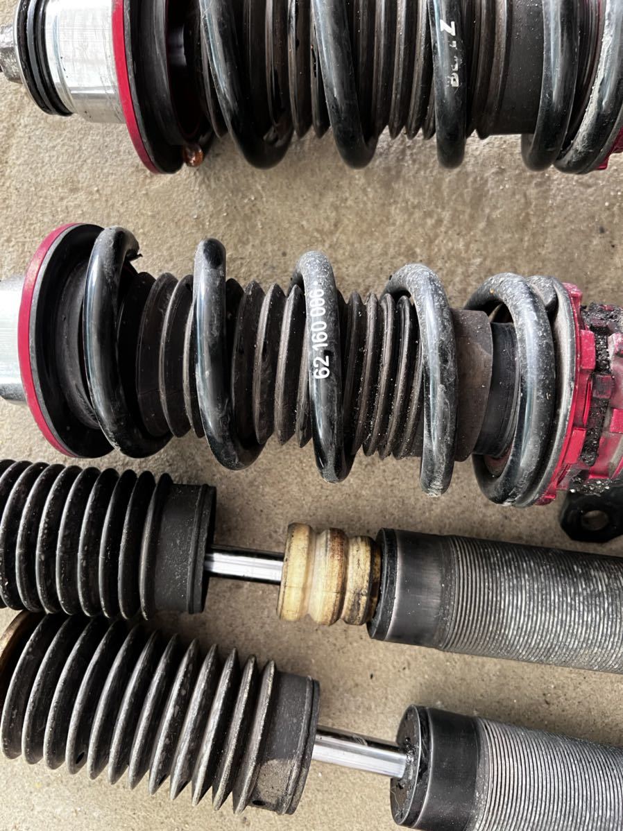 動作確認済 ホンダ フィット Ge6 Ge8 Gp1 Gp4 Blitz ブリッツ 車高調 全長調整式 単筒式 １台分 抜けなし 美品 Alubond Sk