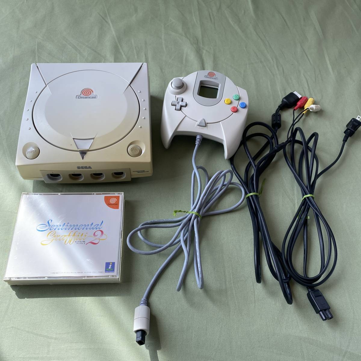  稼働品 Dreamcast ドリームキャスト HKT-3000 ゲーム機 センチメンタルグラフティ2 非売品テレカ付(本体)｜売買されたオークション情報、yahooの商品情報をアーカイブ公開 - オークファン ドリームキャスト