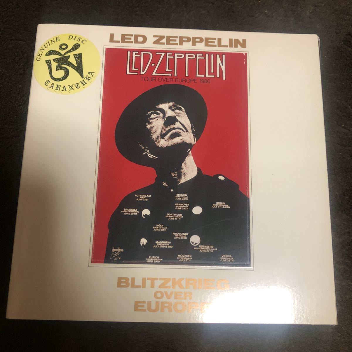 LED ZEPPELIN/BLITZKRIEG OVER EUROPE 3CD TARANTURA LED OVER