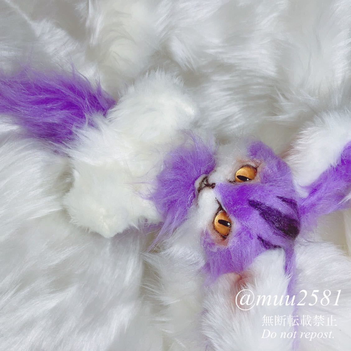 猫 ぬいぐるみ アートドール muu ハンドメイド ケモノ ねこ 獣人