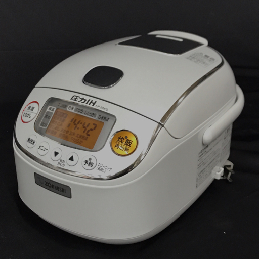 ZOJIRUSHI NP-RM05 圧力IH炊飯器 3合 2019年製 ZOJIRUSHI NP-RM05 炊飯器 3合炊き 2019年製 動作確認済 象印 QT051-