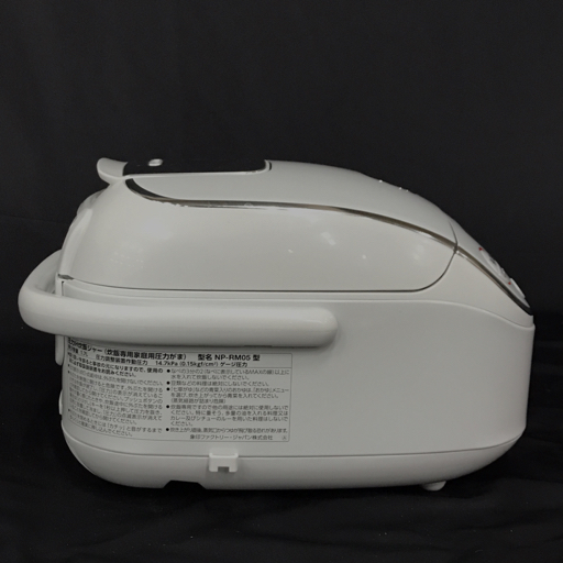 ZOJIRUSHI NP-RM05 炊飯器 3合炊き 2019年製 動作確認済 象印 QT051-