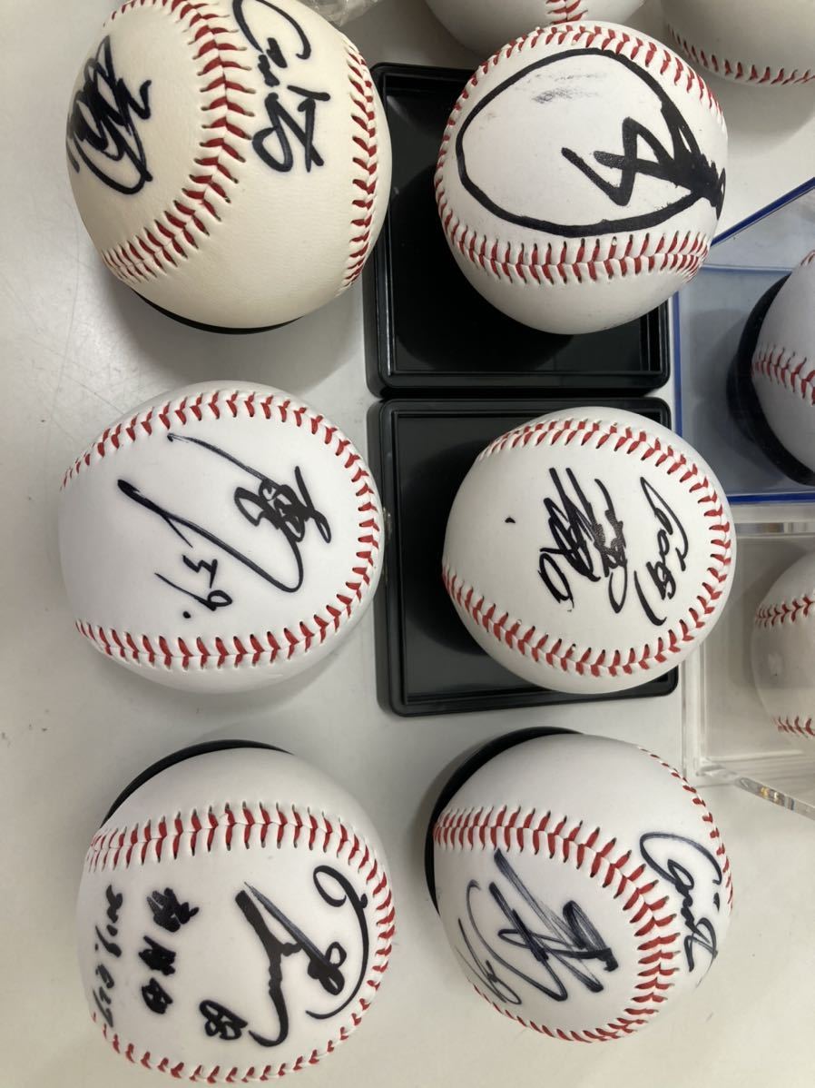 L F133 良品 コレクター 放出品 プロ野球 選手 直筆 サインボール まとめ 大量 51個 セット レア コレクション 記念ボール 記念ボール 売買されたオークション情報 Yahooの商品情報をアーカイブ公開 オークファン Aucfan Com