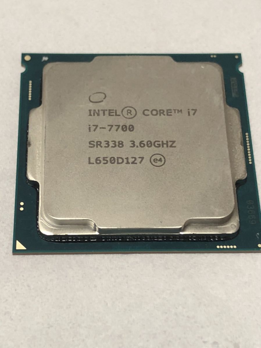 Core Intel i7 CPU 7700T i7-7700T core インテル 中古 2.90GHZ中古