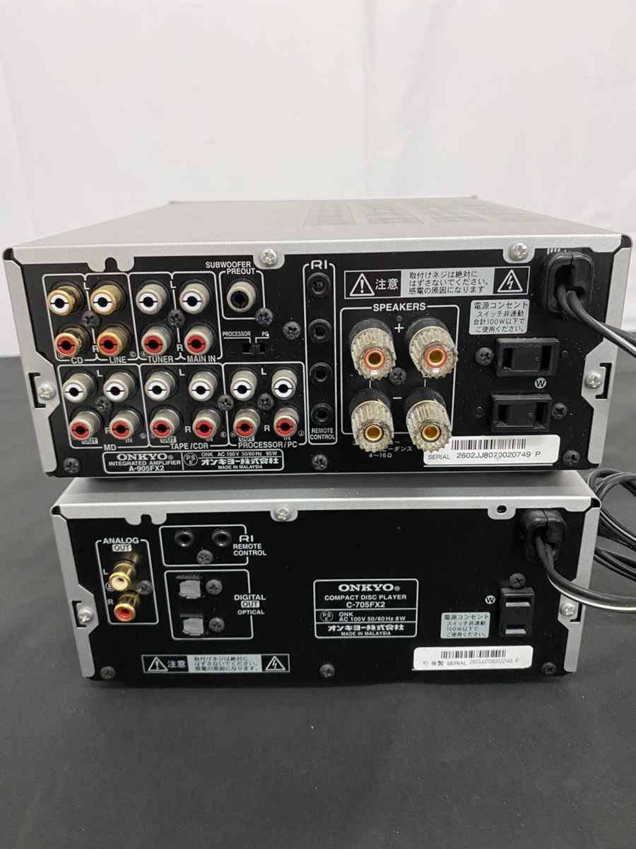 その他 ONKYO intec205 A-905FX2 C-705FX2 Amazon.co.jp: ONKYO