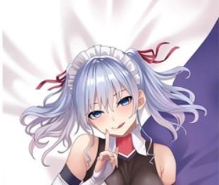 送料無料【オリジナル みちきんぐ描きおろし 「紫音」】 抱き枕カバー  