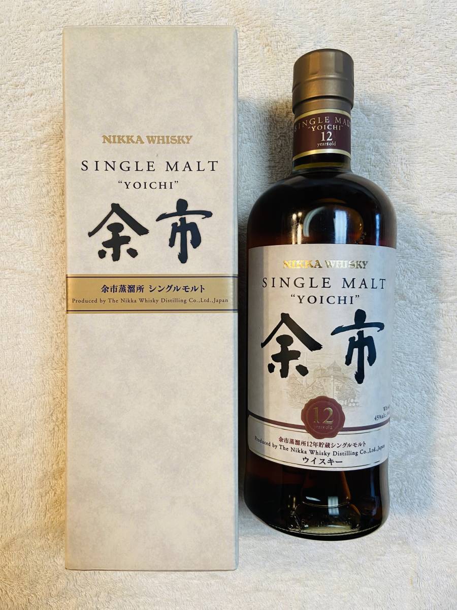 ニッカ シングルモルト余市12年 180ml 2本セット ニッカ シングル