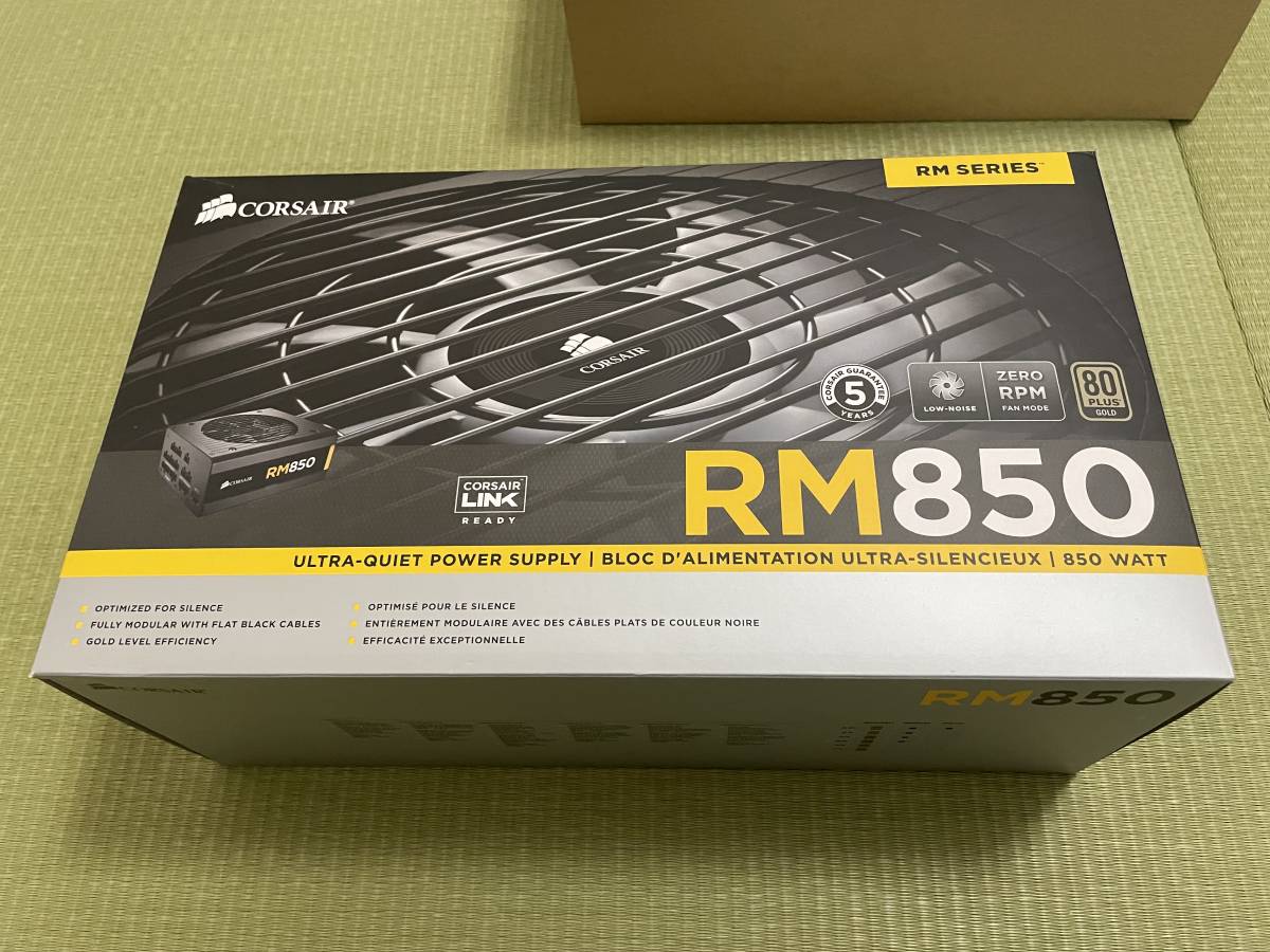 大人気，格安 CORSAIR RM850 80PLUS GOLD(850w～)｜売買されたオークション情報、yahooの商品情報をアーカイブ公開 - オークファン 850w～