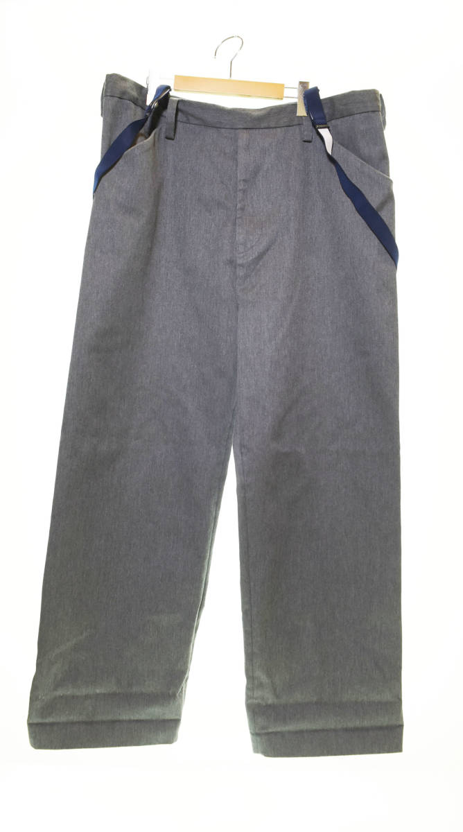  ◯ SUNSEA サンシー 18SS WORKERS BIG PANTS ワーク ビッグ パンツ 18S48 size3 グレー 103(メンズファッション)｜売買されたオークション情報、yahooの商品情報をアーカイブ公開 - オークファン その他