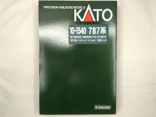 【送料無料，人気セール】 Nゲージ KATO 10-1540 787系 ＜アラウンド ザ 九州＞ 7両セット(特急形電車)｜売買されたオークション情報、yahooの商品情報をアーカイブ公開 - オークファン 特急形電車