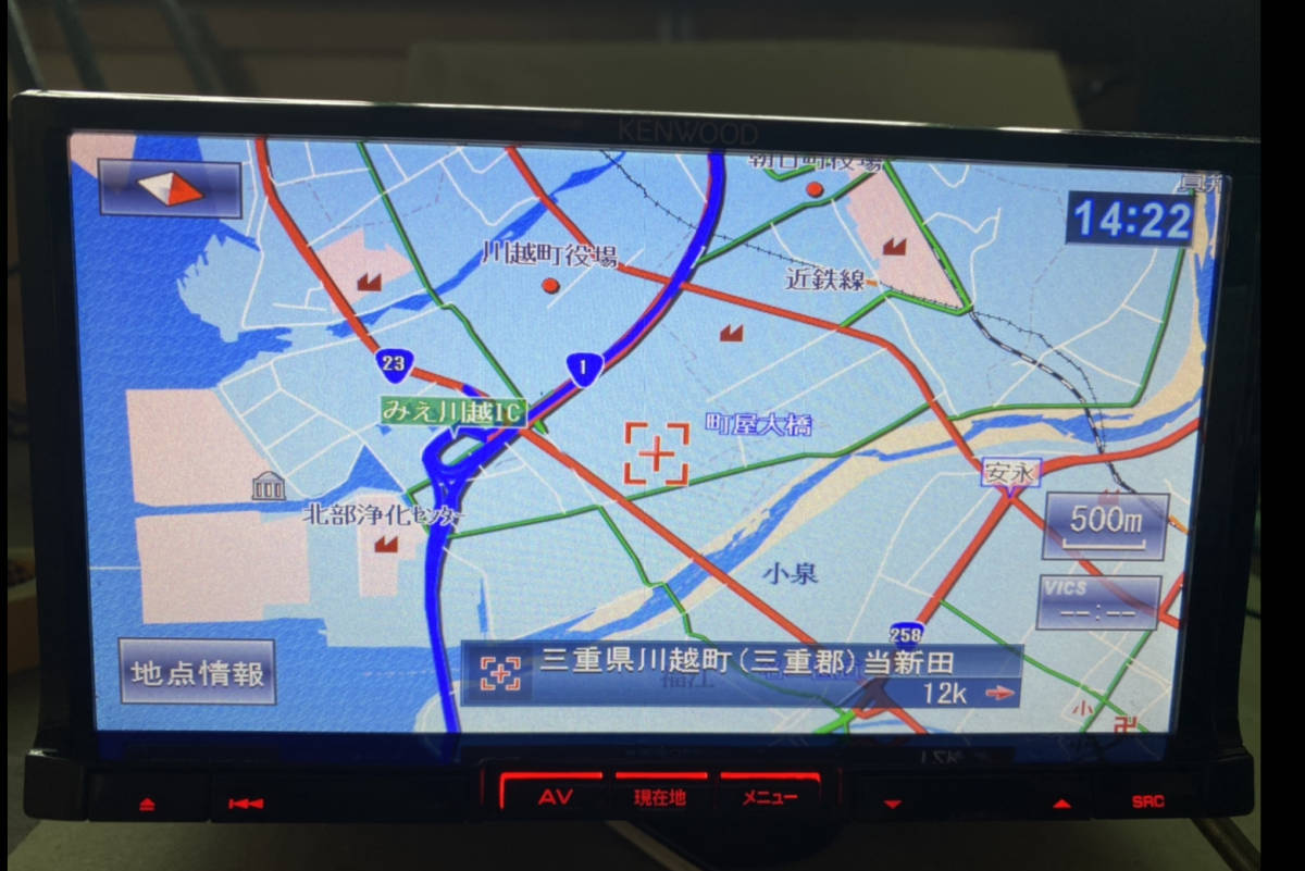 KENWOOD MDV-626DT カーナビ 2010年版 ケンウッド メモリーナビ MDV