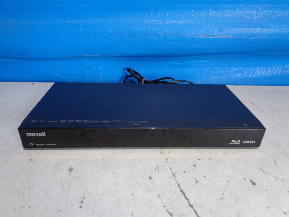 maxell iv recoeder BIV-R521 ブルーレイレコーダー ジャンク