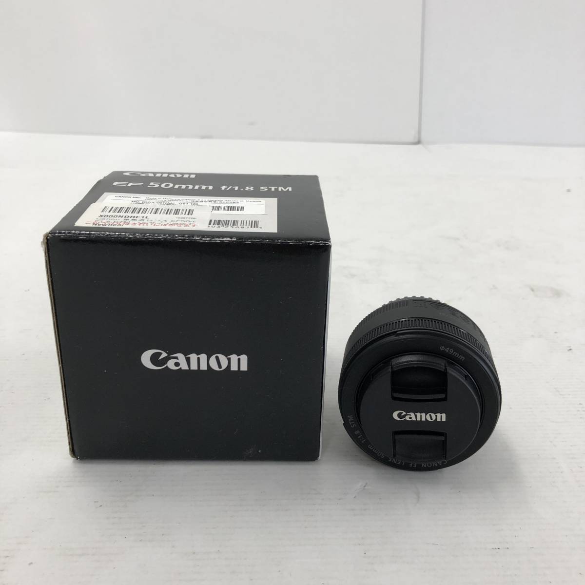 品質保証，新品 Canon 単焦点レンズ EF50㎜ F1.8 STM フルサイズ対応 箱付き 品(キヤノン)｜売買されたオークション情報、yahooの商品情報をアーカイブ公開 - オークファン キヤノン