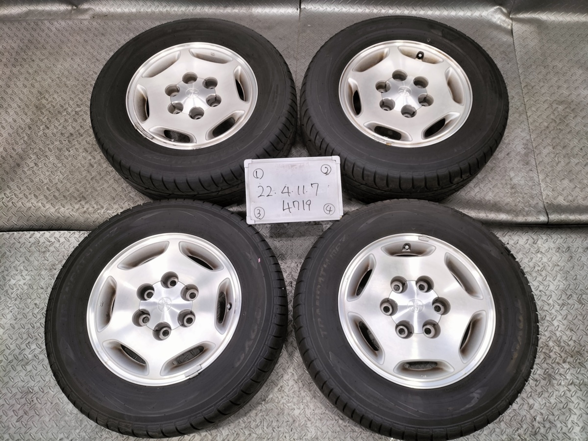 ☆TOYO 2020年製!! VCH10 トヨタ グランド ハイエース 純正 15インチ