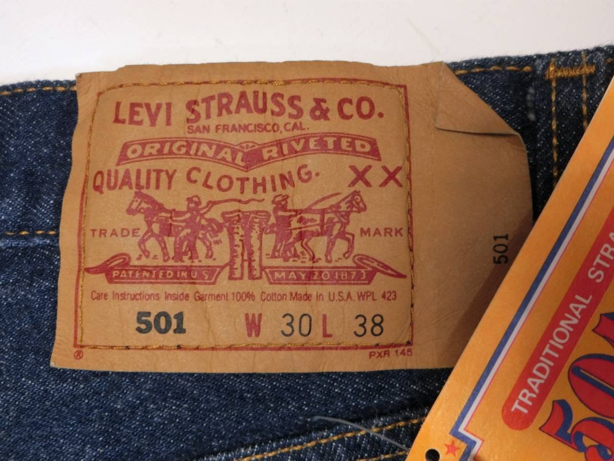 90s デッドストック 93年製 USA製 Levi