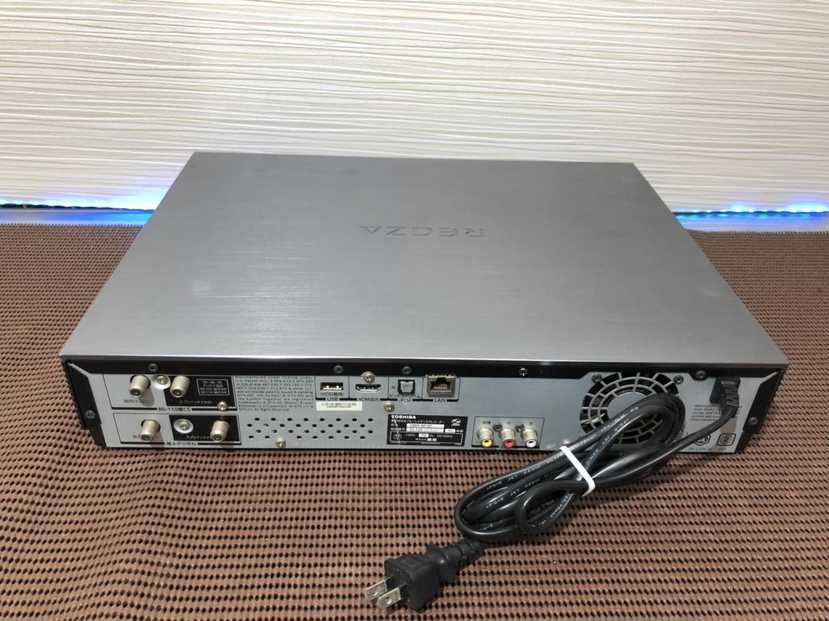 □ 東芝 REGZA DBR-M180 2.5TB ブルーレイレコーダー タイムシフト