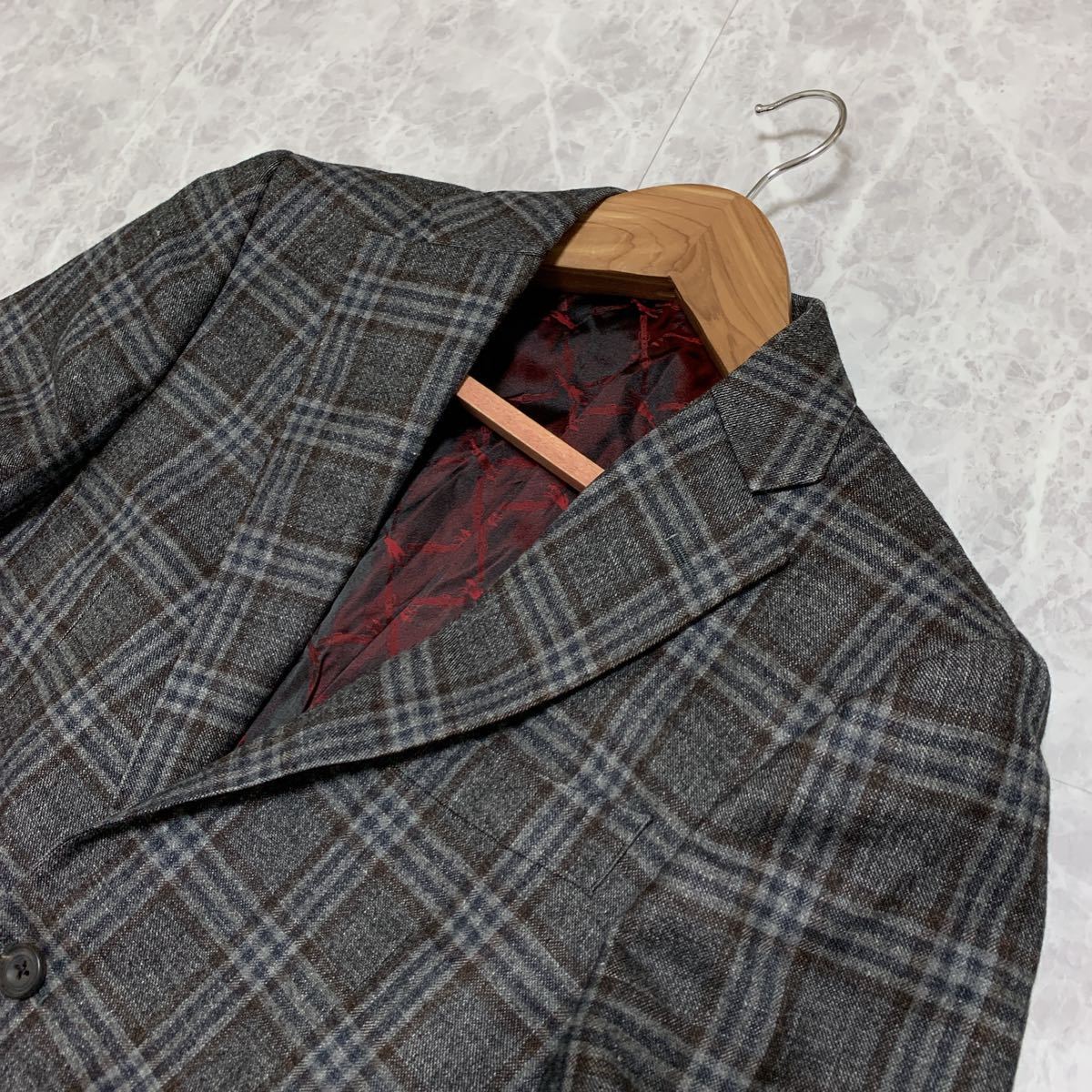 T ＊ 良品 '高級感溢れる' Loro Piana ロロピアーナ 裏地 総柄 高品質