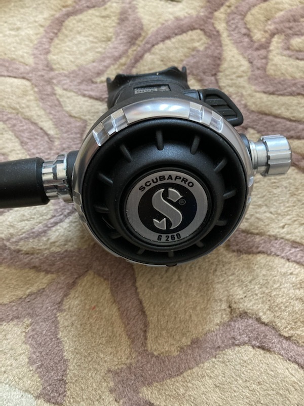 □SCUBAPRO スキューバプロ レギュレーター MK25 G260 3回使用  