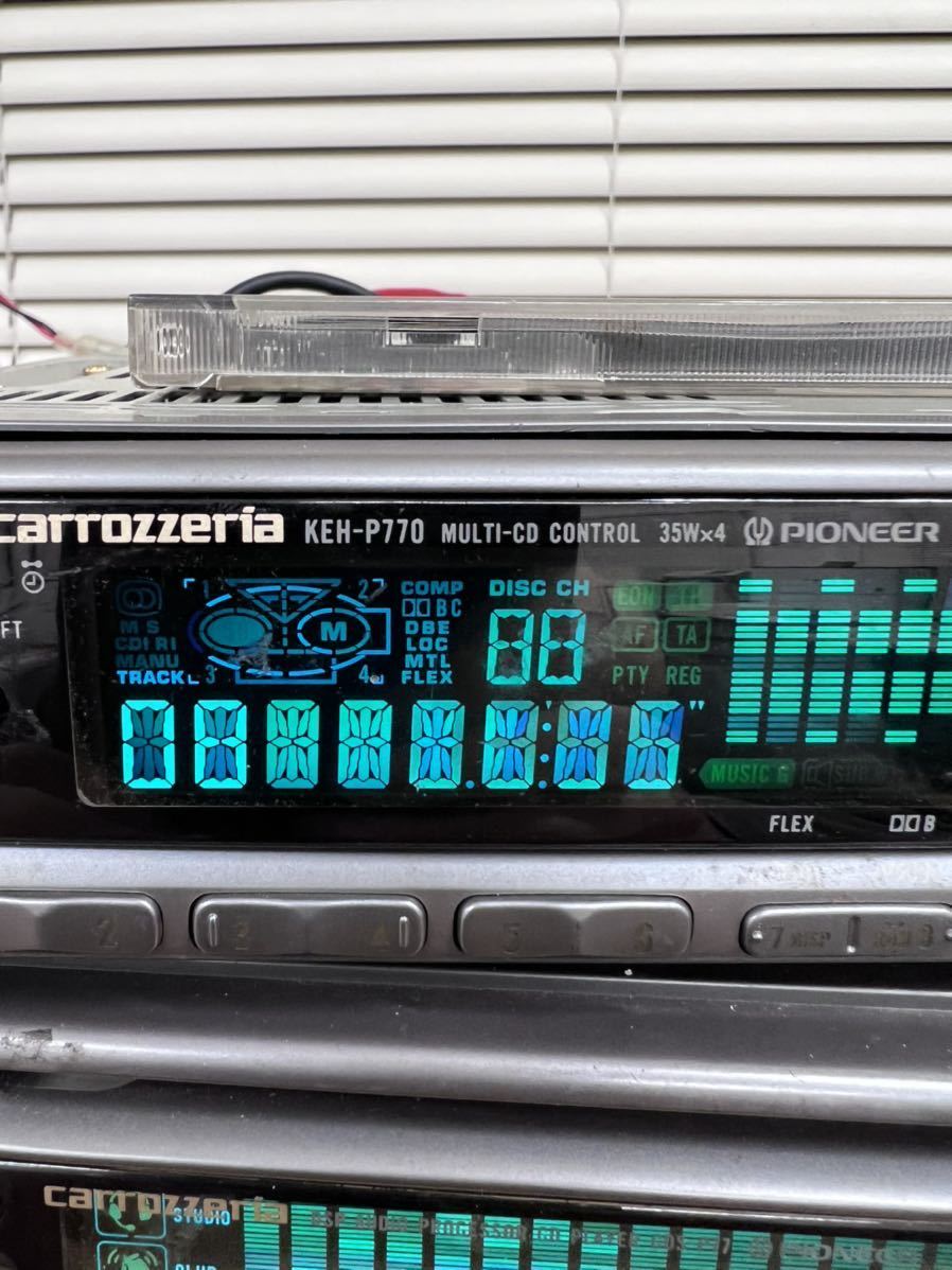 carrozzeria カロッツェリア KEH-P770 CDS-P77 旧車 街道レーサー 