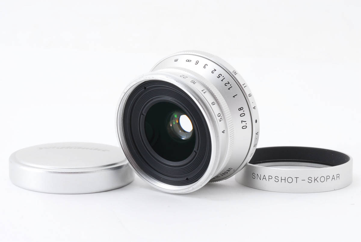  フォクトレンダー Voigtlander SNAPSHOT-SKOPAR 25mm F4 スナップショットスコパー #272964390(一眼カメラ用（マニュアルフォーカス）)｜売買されたオークション情報、yahooの商品情報をアーカイブ公開 - その他