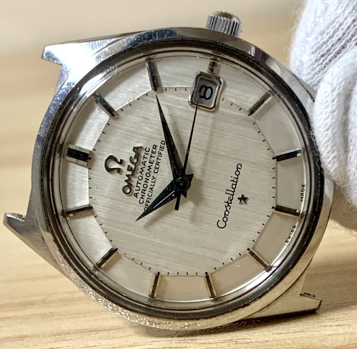 1円〜H 流通少 OMEGA オメガ コンステレーション Ref.168025 シルバー 