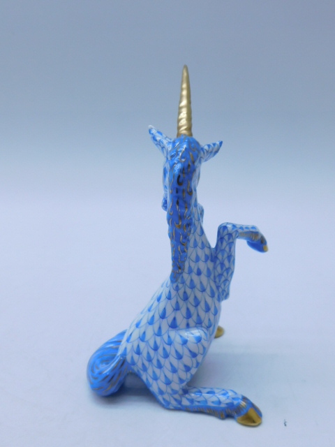 ☆A2593 ヘレンド フィギュリン ユニコーン 一角獣 Herend Zodiac 