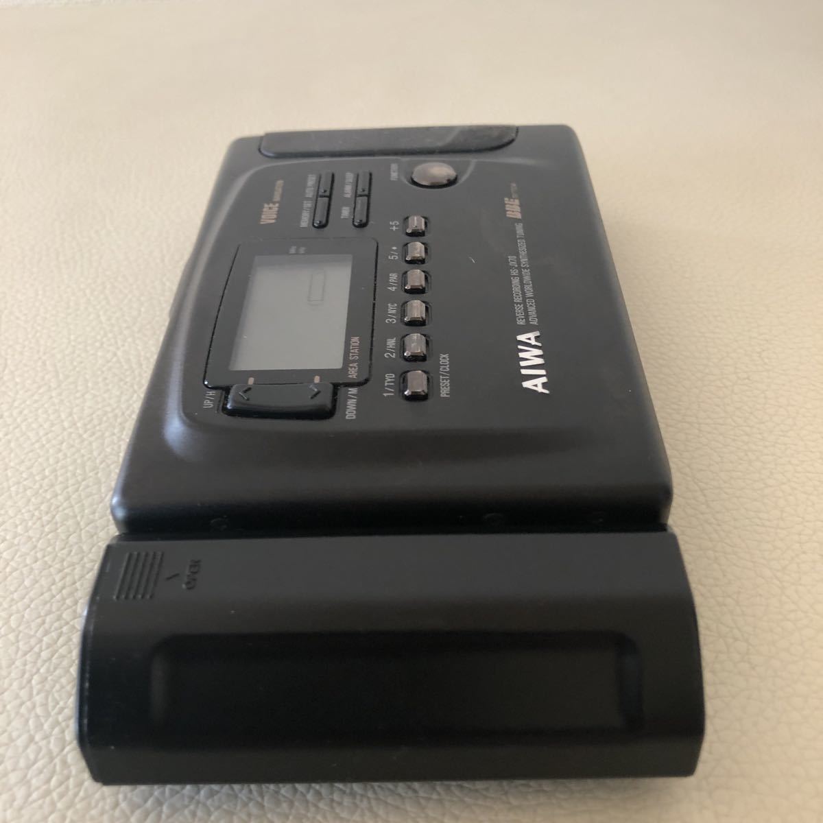 AIWA カセットボーイ HD-JX70 外付け電池ケース付 【ジャンク品】 HS-JX70 AIWA カセットプレーヤー アイワ カセットボーイ BBE SYSTEM