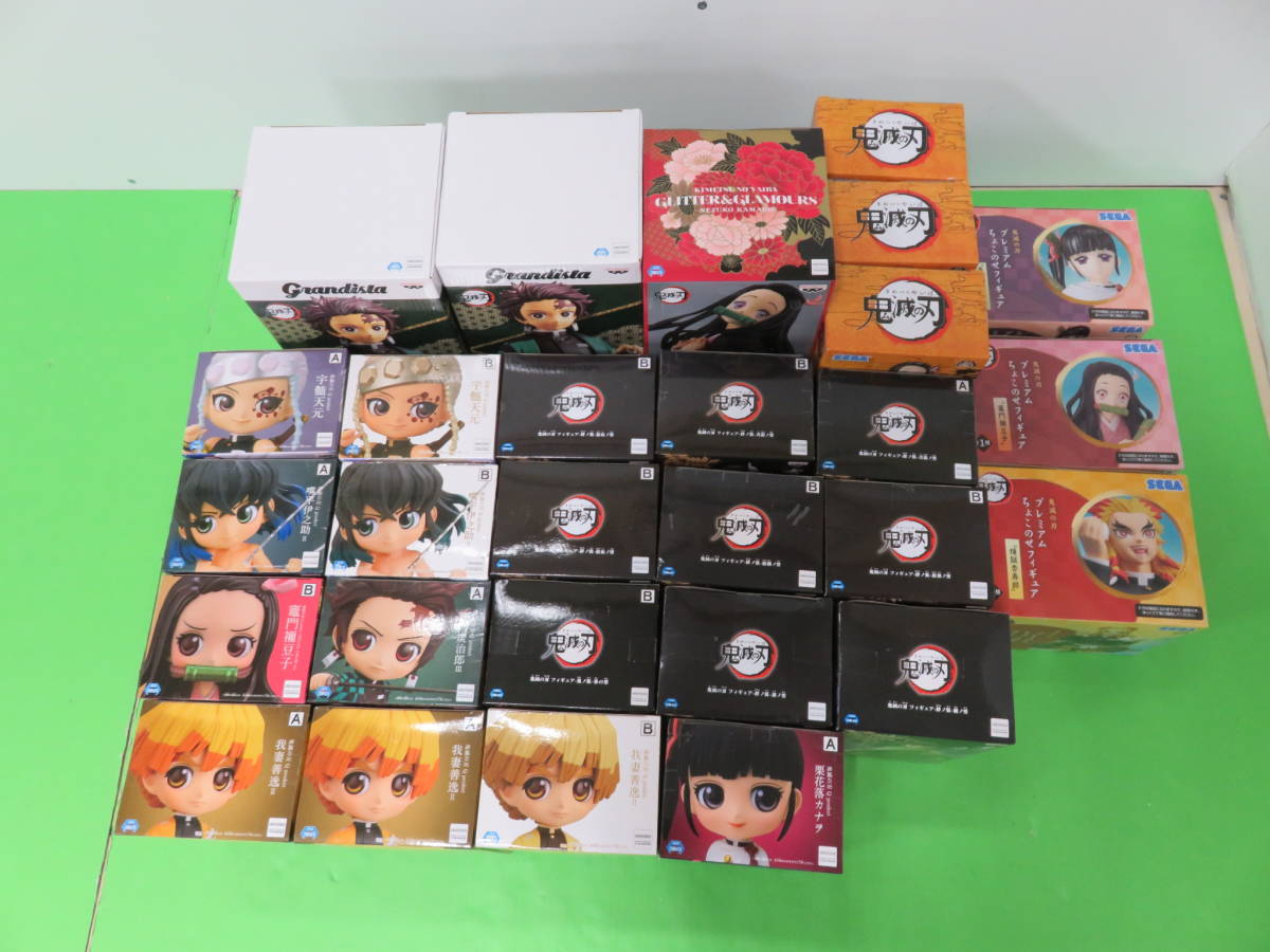 未開封 鬼滅の刃 フィギュア 28体 まとめ セット プライズ Qposket 