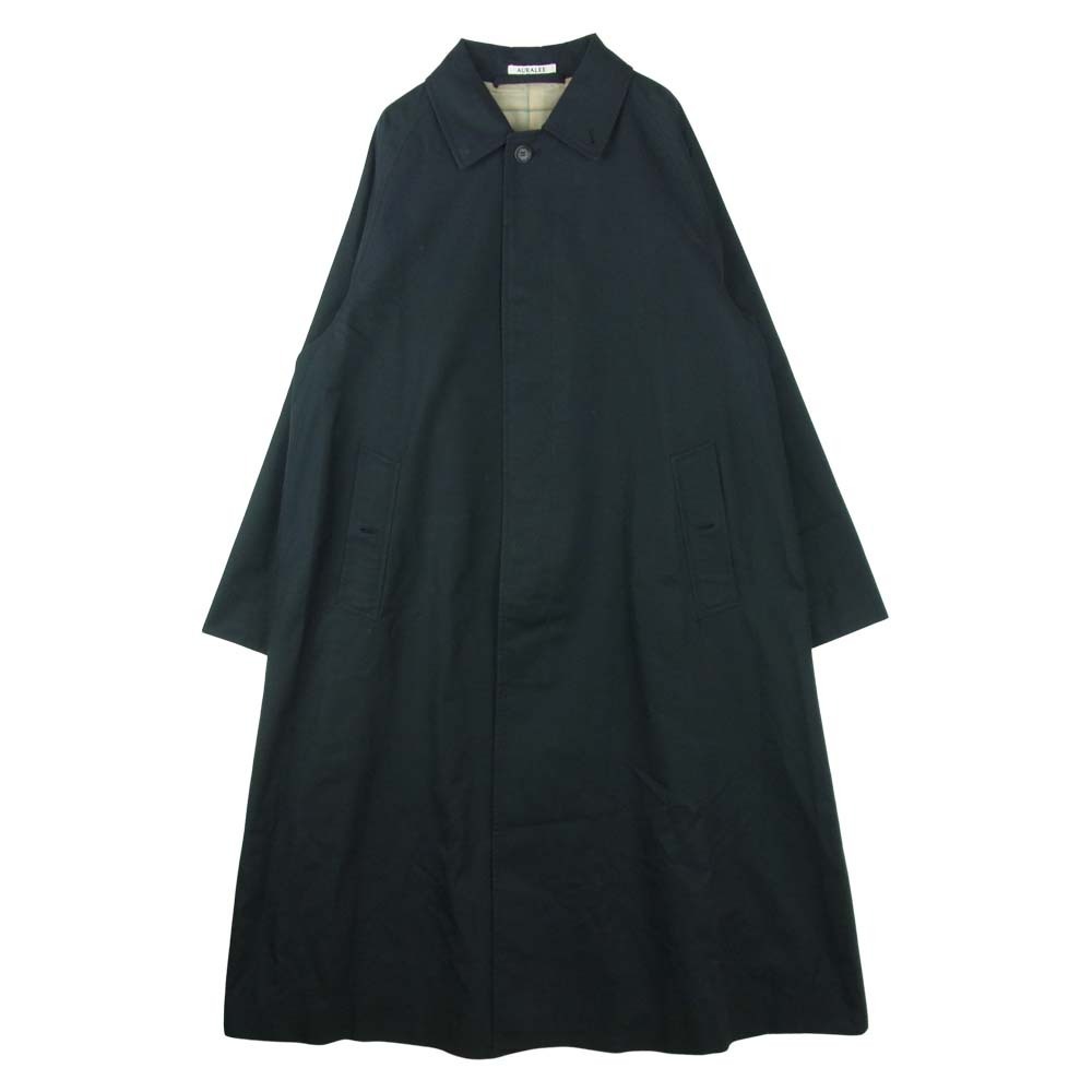 AURALEE オーラリー 20SS A20SC01MS LONG SOUTIEN COLLAR COAT 