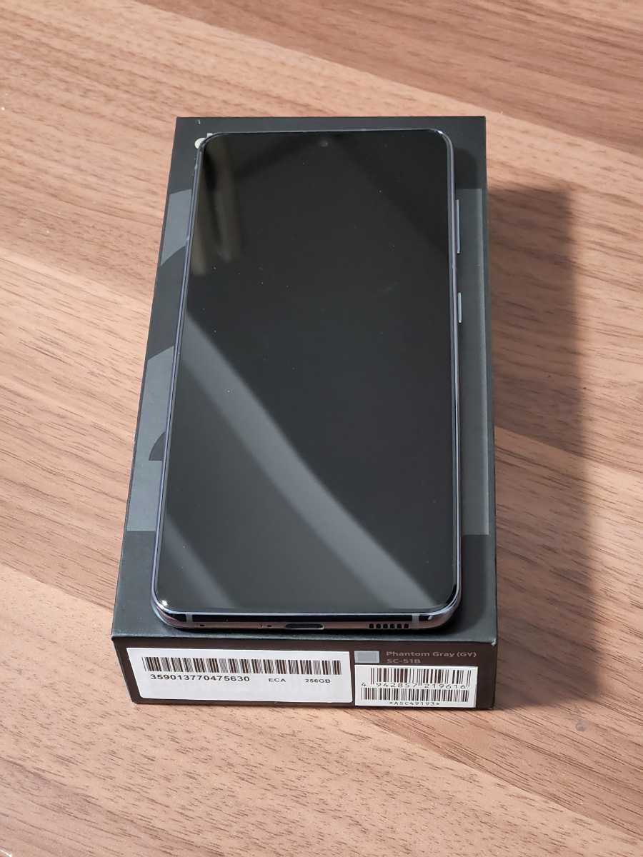 超美品☆galaxy s21 sc-51b ドコモ ネットワーク利用制限○ simロック解除