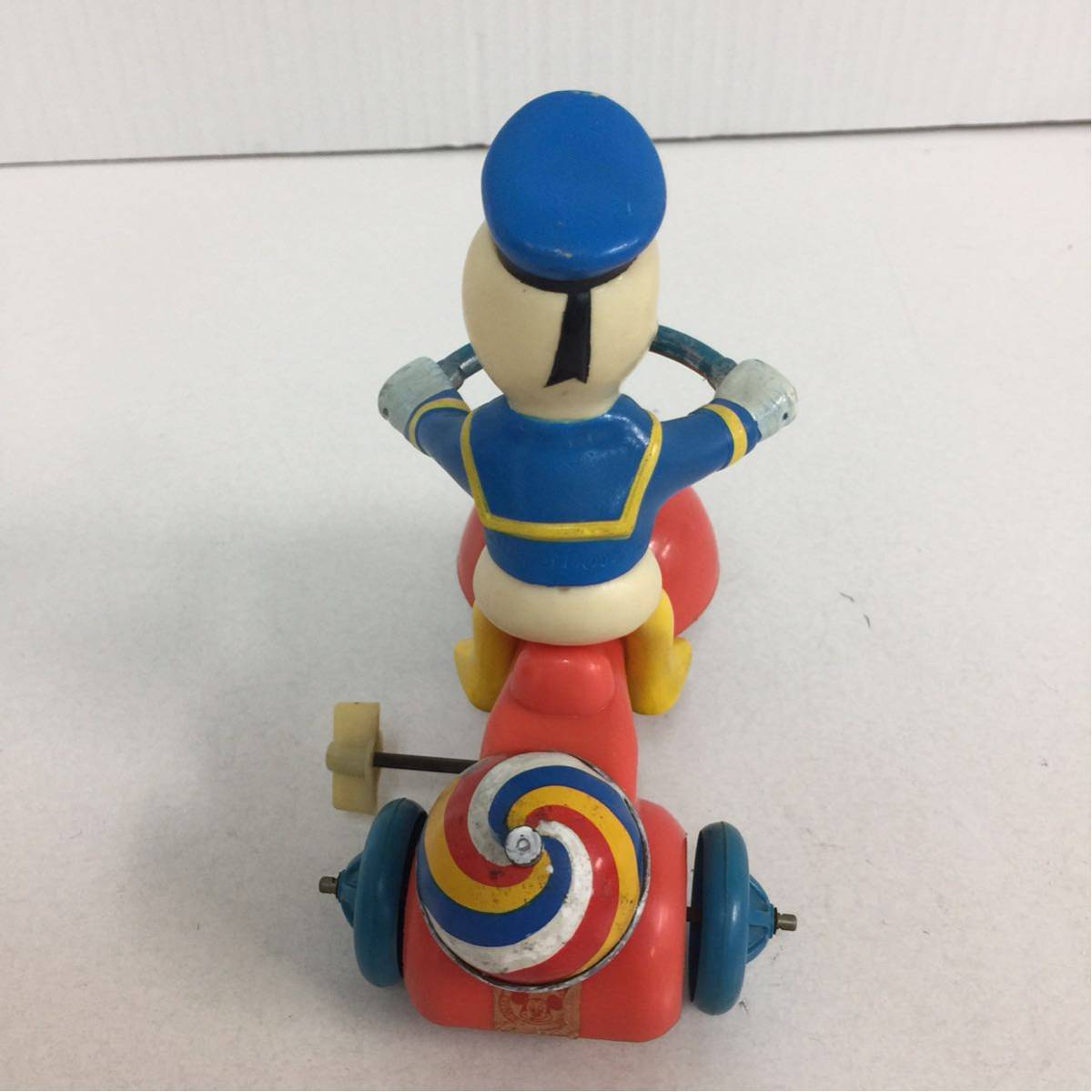 36 増田屋 マスダヤ ドナルド ブリキ ゼンマイ式 三輪車 ソフビ 昭和 