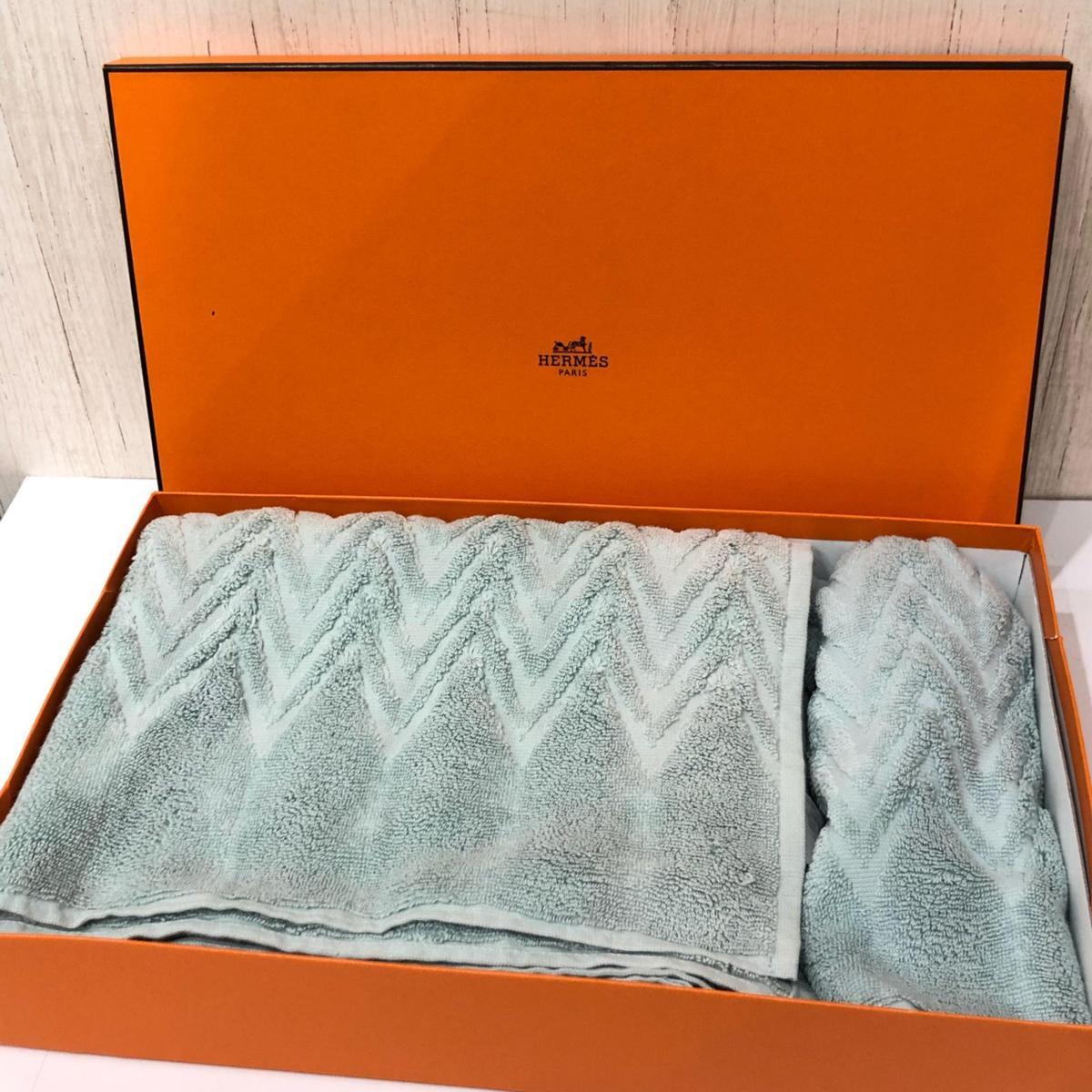 エルメス バスセット HERMES エルメス バスタオル ハンドタオル タオル 